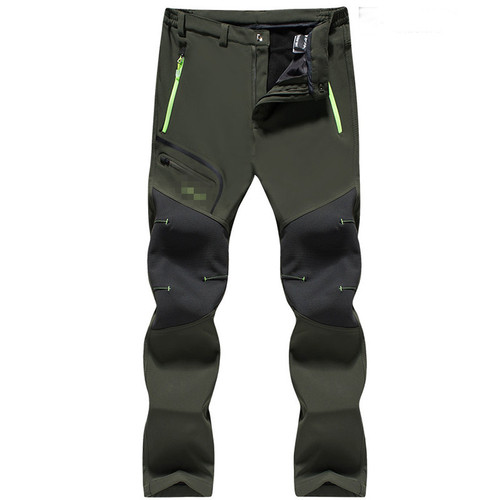 Pants for Men Autumn Sports Long Hiking Pants for Women, Elastic Breathable, Couple Insulated Windproof Pants, Insulated and Thick