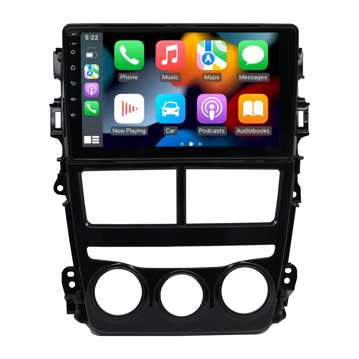 Aplicable a 18 Toyota weichi Android navegación todo en uno Android MP5 reproductor de navegación GPS revertir imagen