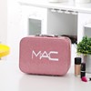 Factory custom jitter net red explosion, bright powder, fashion letters, makeup bag live broadcast with the same MAC makeup box