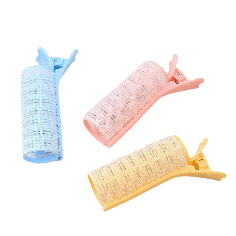 Duckbill clip-type air bangs curling barrel with clip lazy curling high skull fluffy clip bangs clip female hairpin head