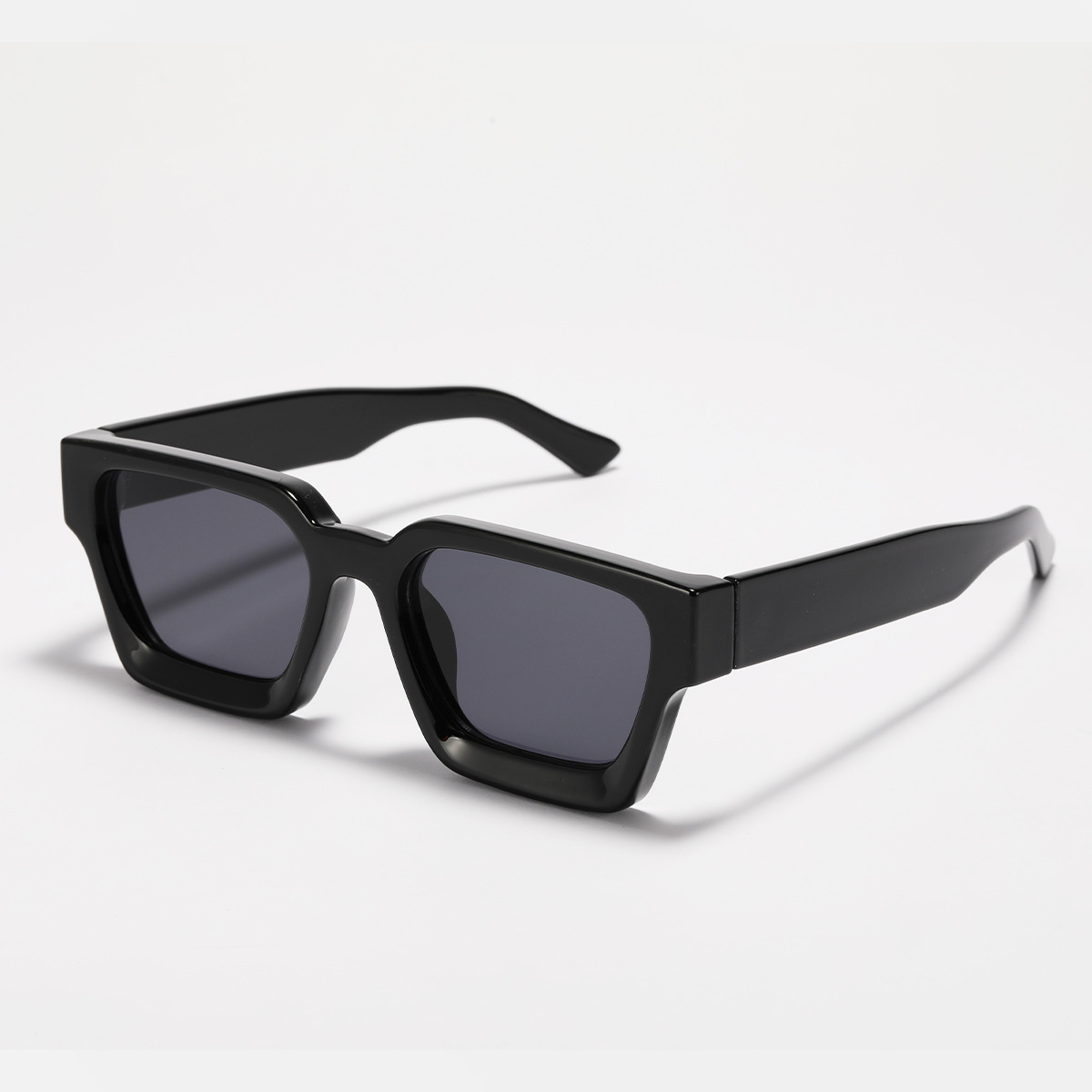 New Sunglasses Narrow Frame Glasses Men's Rectangular Frame Personalized Trendy Sunglasses Women's Instagram Style Versatile New Retro Sunglasses Men_voghion.com