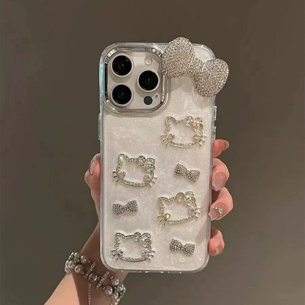 Apple, совместимый iPhone 15, чехол для телефона, iPhone16 Pro с бантами, 15promax, iphone, стиль высокого качества