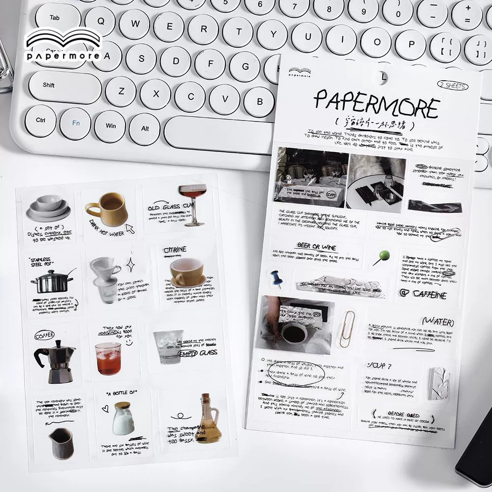 Papermore Космический аромат PET-плакат простой руководство INS карта украшение нашивка 2 4 моделей