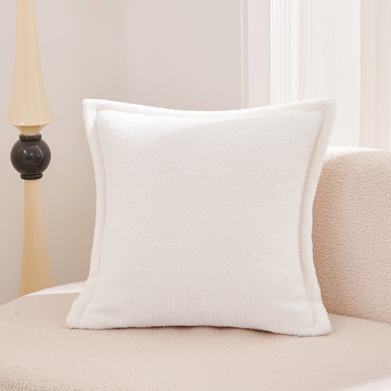 Almohada de peluche estilo Instagram de moda, linda almohada larga, almohada retorcible para sofá de sala de estar, cojín de dormitorio, almohada anudada.