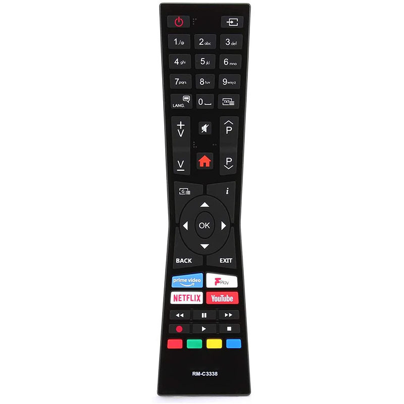 RM-C3338 LCD HDTV умный телевидение пульт Prime Video NetFlix Youtube