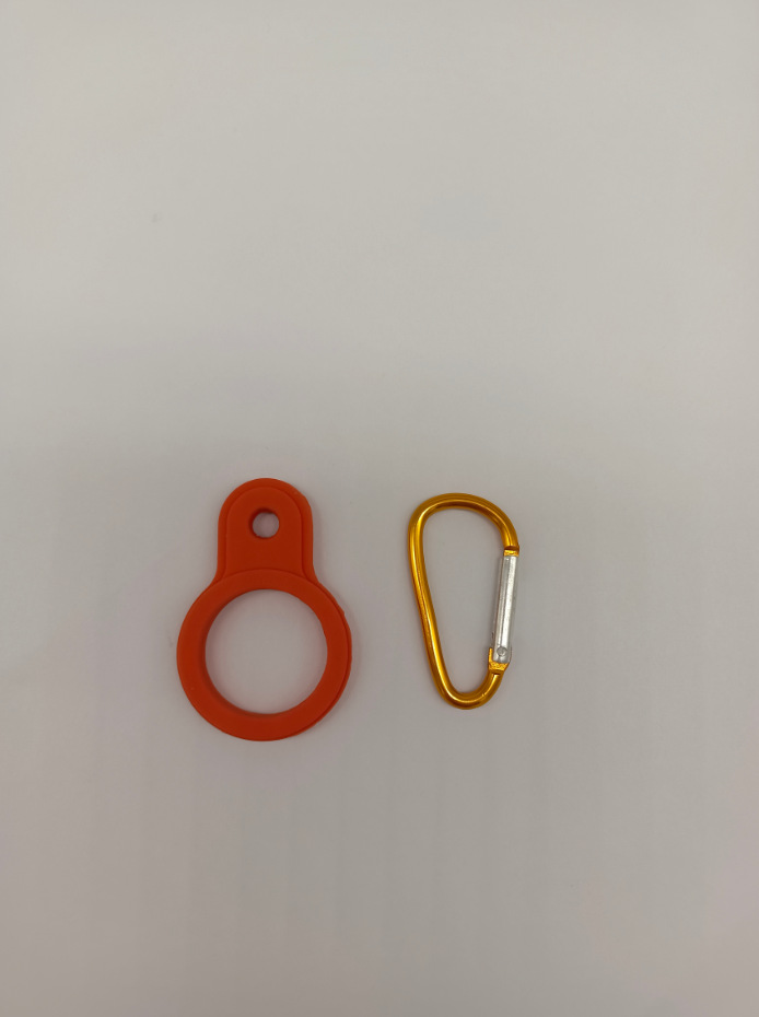 Hebilla de Silicona para Botella de Agua Portátil con Mosquetón para Senderismo y Viajes image 13