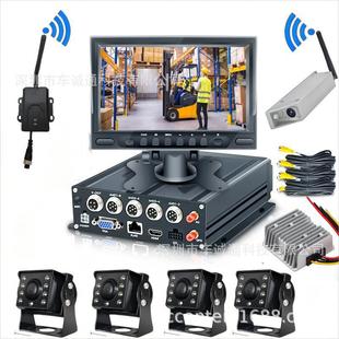Stacker forklift remote monitoring platform management system 4G network GPS positioning scheduling wireless fork camera