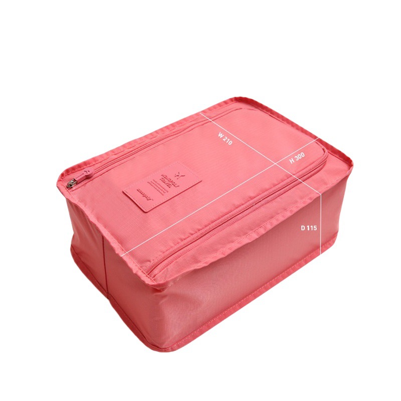 Portátil plegable pequeña bolsa de zapatos multifuncional impermeable playa viaje bolsa de zapatos bolsa de almacenamiento de viaje bolsa de almacenamiento de zapatos image 1