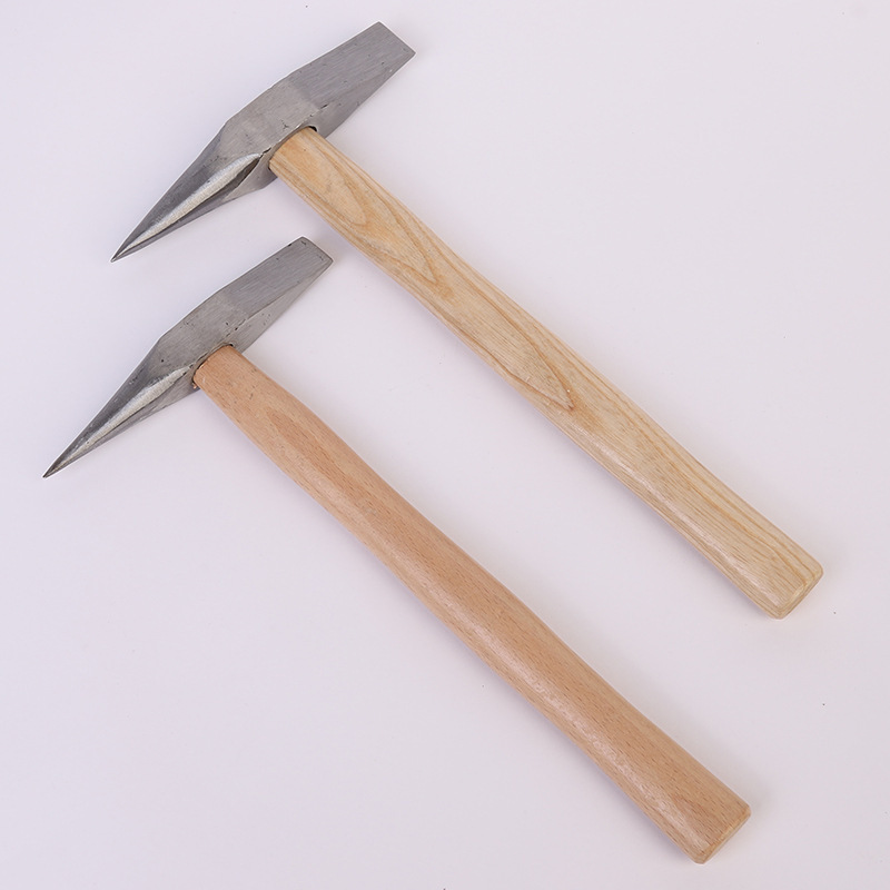 批发电焊锤木柄电焊锤尖嘴敲渣锤弹簧柄电焊锤木柄检测锤