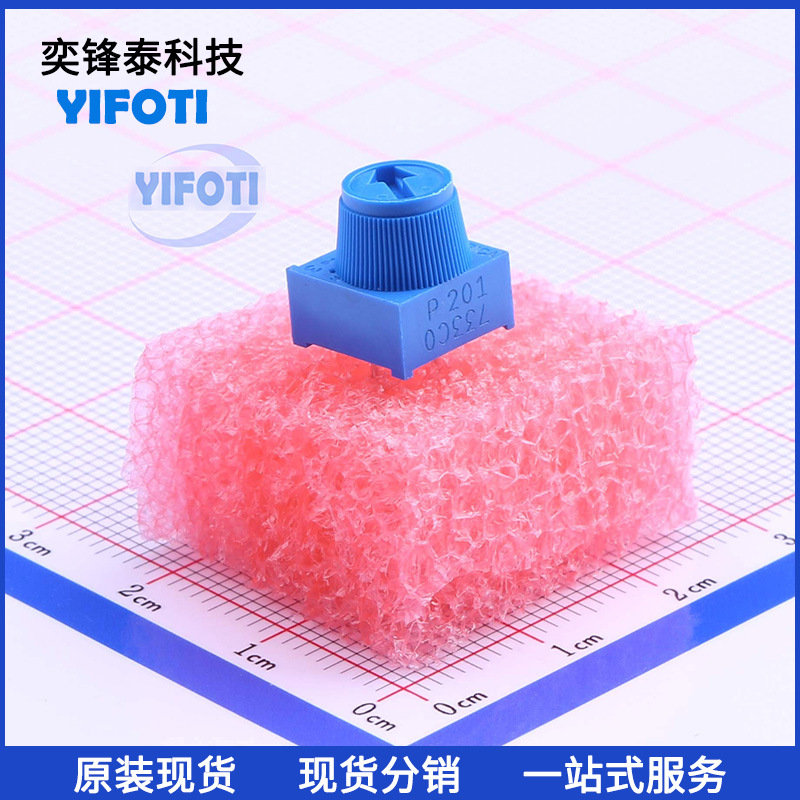 美国BOURNS伯恩斯 3386P-1-201TLF 插件 ±10% 200R 高精密电位器