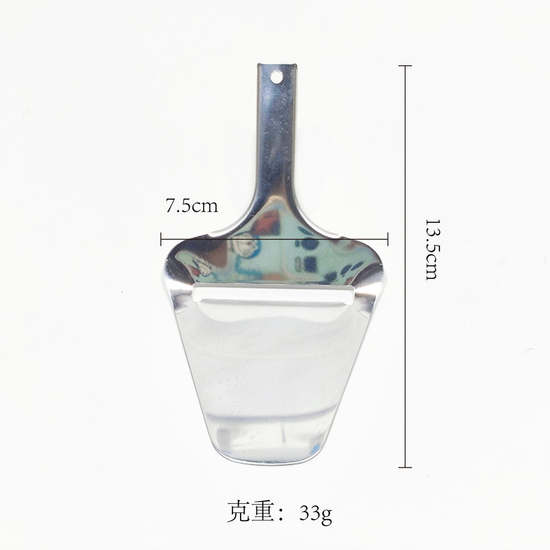 出口专供厨具件头 不锈钢披萨刀件头 介饼刀半成品芝士刨铲刀批发|undefined