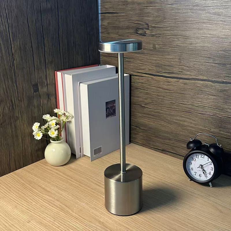 クロスボーダー LED 充電式 I 字型デスクランプバーテーブル装飾レトロメタル USB タッチ雰囲気ナイトライト卸売|undefined