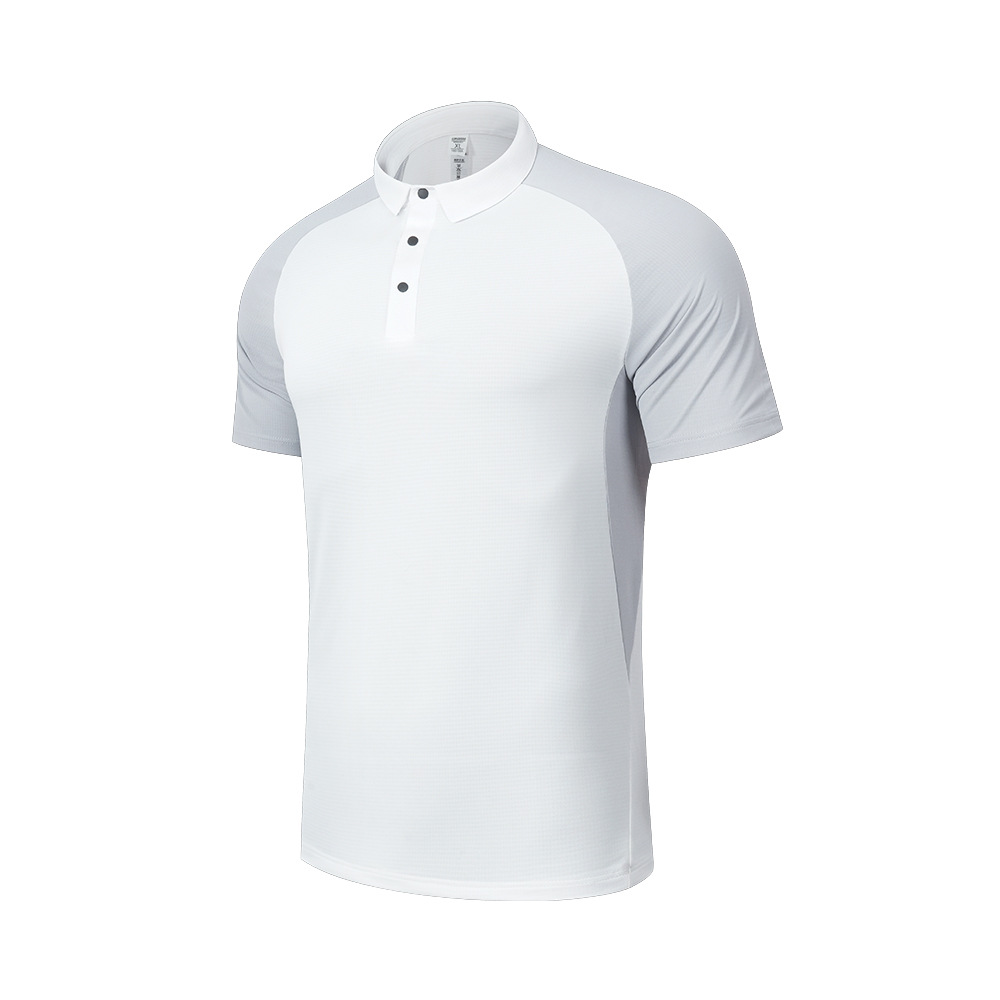 2025 nueva camisa deportiva de manga corta al aire libre Polo con solapa de botón de moda medio abierto camisa cultural casual tamaño europeo