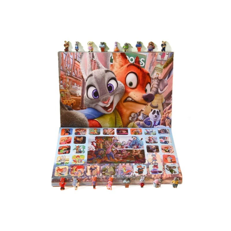 Zootopia 40 слепых боксов Poke Fun кукла детские игрушки милые окружающие сюрпризы подарки