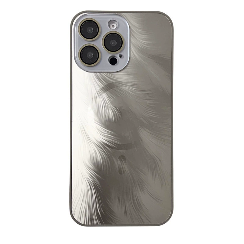 Кожаный чехол для смартфона совместимый с iPhone15 Pro, матовая поверхность, Apple iPhone15