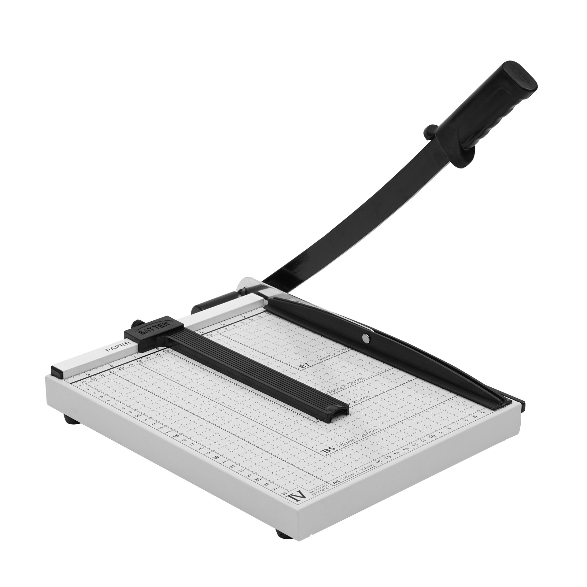 Venta directa de fábrica Cuchillo de corte de papel con cinta de acero A4 Cuchillo de corte de papel mejorado Máquina fotográfica de corte de papel de guillotina manual