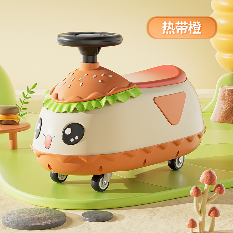 Burger Twist Coche juguetes infantiles divertidos con la lectura temprana música iluminación coche niños Twist Coche image 8