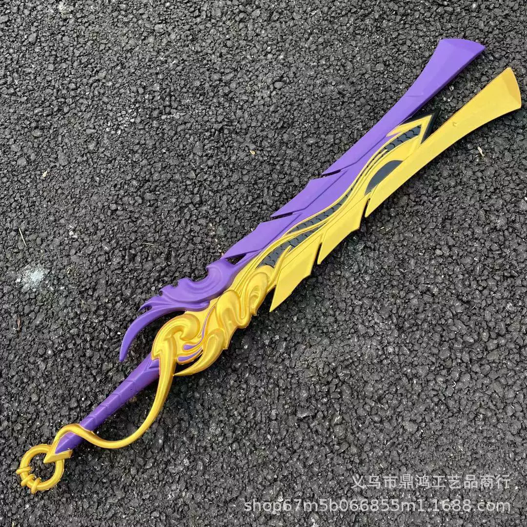 Периферийное Ли Синь Иньянь волшебное оружие Ван, детский игрушечный реквизит, игрушечный меч из полиуретана, реквизит для кино и телевидения