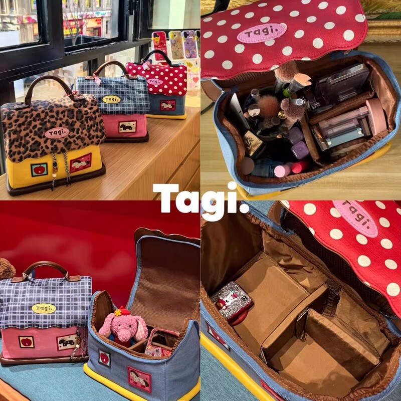 Tagi. New Model Little Pony Magi Leather Toiletry Bag, Large Capacity Storage Bag, Camera Makeup Bag Tagi. New Model Little Pony Magi Leather Toiletry Bag, Large Capacity Storage Bag, Camera Makeup Bag
