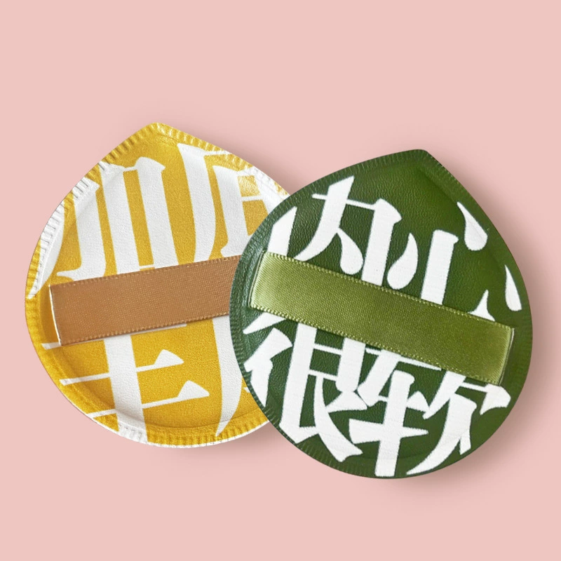 Пудра на воздушной подушке, спонж для влажного и сухого макияжа, яйцо для макияжа, тональная основа на воздушной подушке BB, каплевидная пудра для зефира