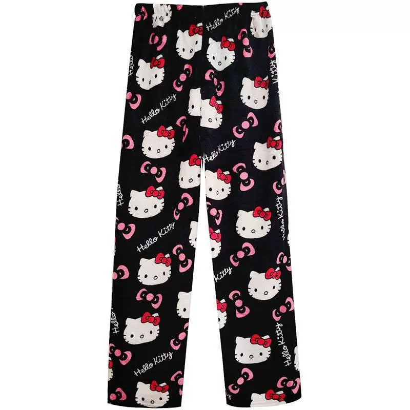 Hello Kitty, летние тонкие брюки с рисунком, импортные, Amazon