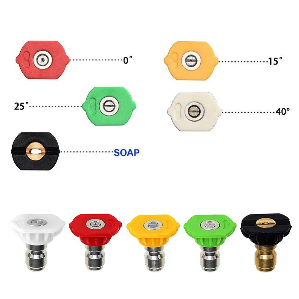 Pressure-Resistant 250kg High-Pressure Car Wash Water Gun Fan-Shaped Nozzle Cleaning Machine Full Copper Valve Core Anti-Winding Car Wash Spray Gun