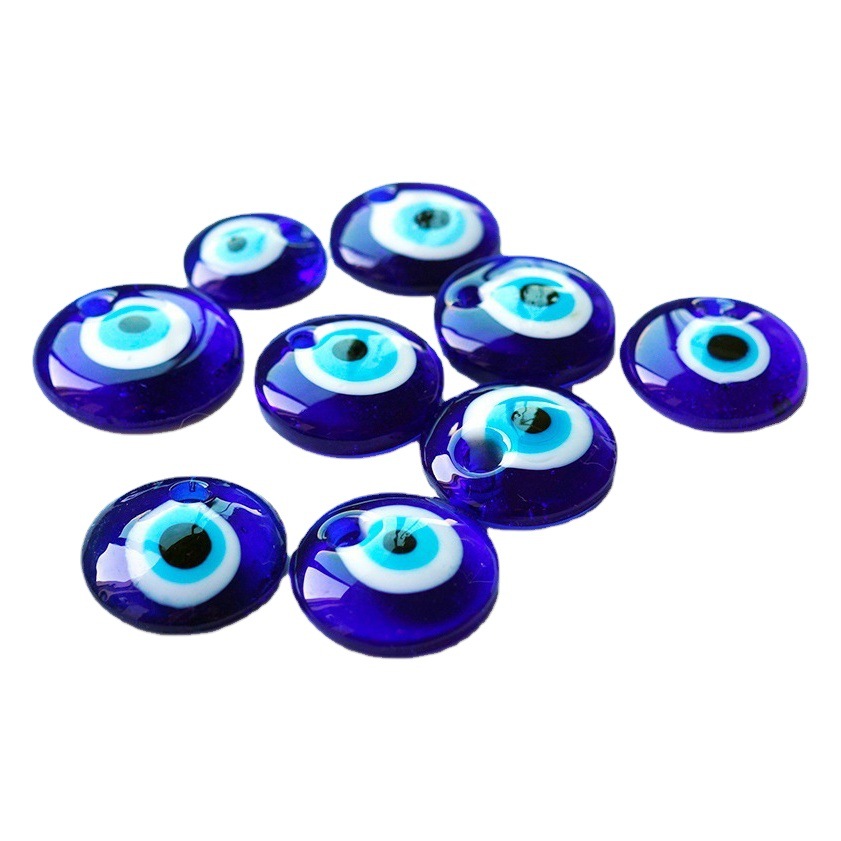 Spot Devil's Eye Turkish Blue Eyes Necklace Pendant Keychain Turkish Blue Eyes Necklace