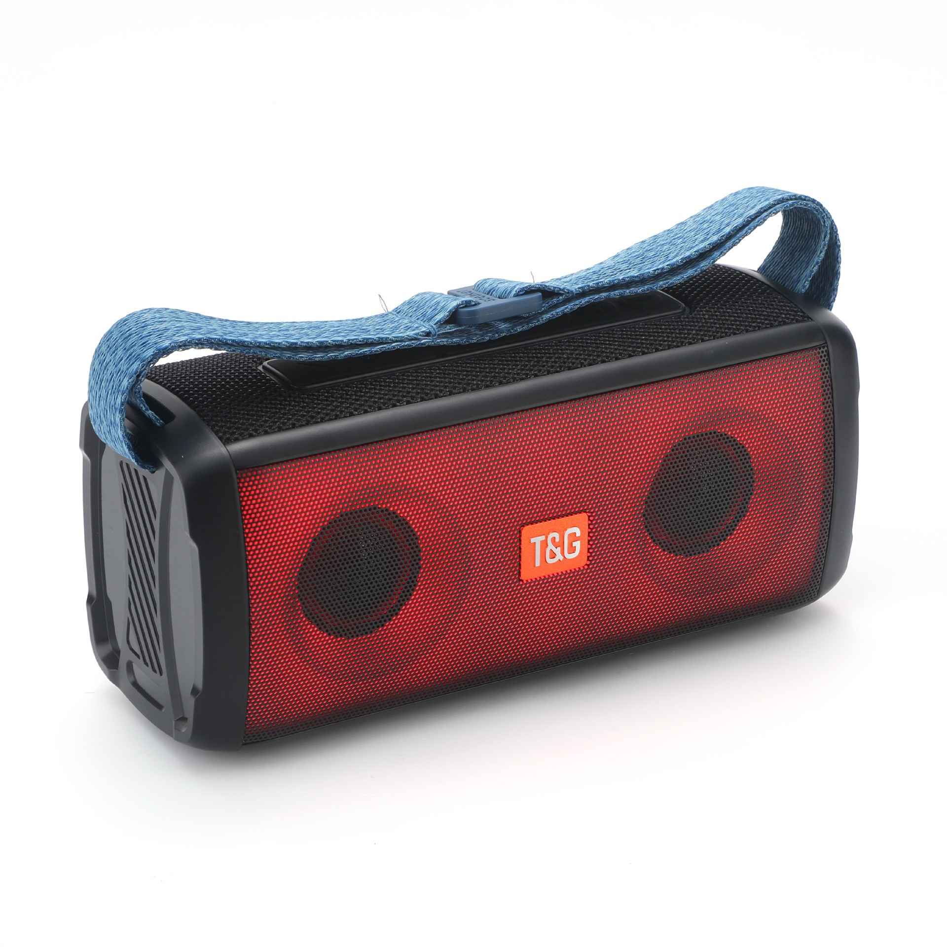 Nuevo TG345 altavoz bluetooth portátil LED al aire libre luz de color brillante tarjeta de radio de recolección de pago transmisión de sonido bluetooth