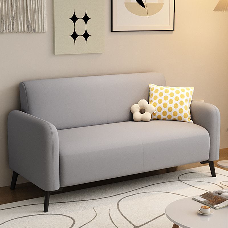 北欧小户型沙发简约现代出租房客厅公寓休息接待区双人三人科技布