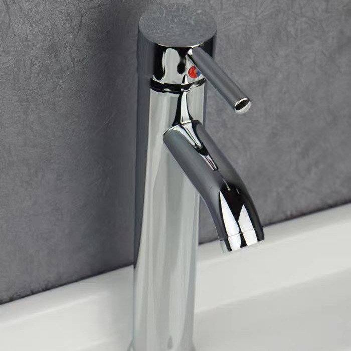 Directo de fábrica Acero inoxidable vidrio cuenca cerámica lavabo Cuenca del arte caliente y fría mezcla agua solo agujero grifo