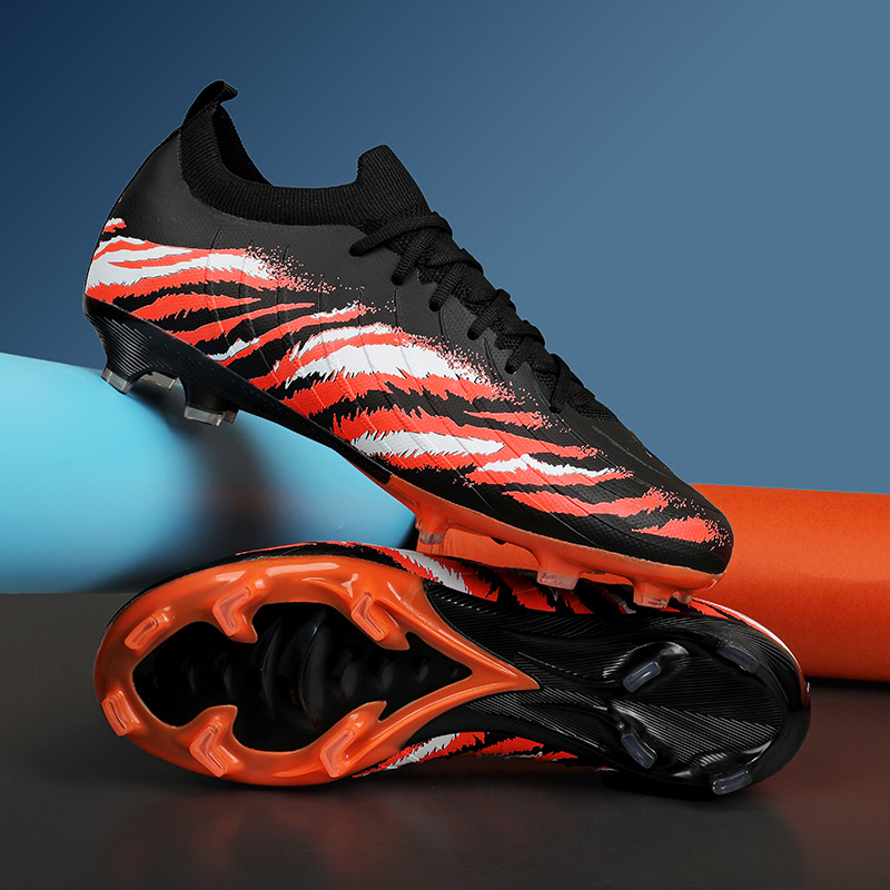 Transfronterizos Amazon zapatos de fútbol juvenil Copa del Mundo Ronaldo zapatos de entrenamiento TF zapatos de clavos profesionales para niños hombres