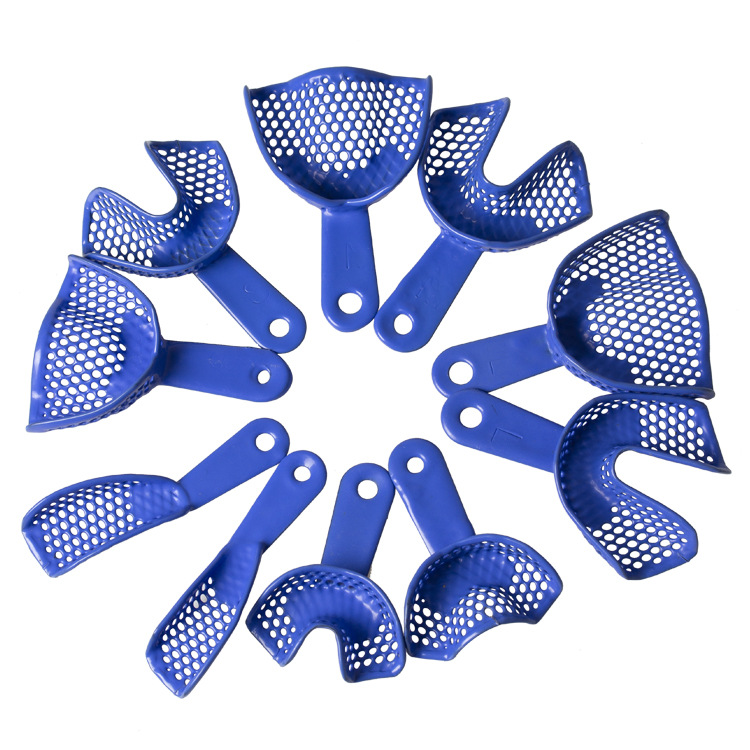 Dental Materials Metal Mesh Plastic Steel Trays Edentulous Trays Impression Trays Dental Trays Complete Models Dental Trays Wholesale