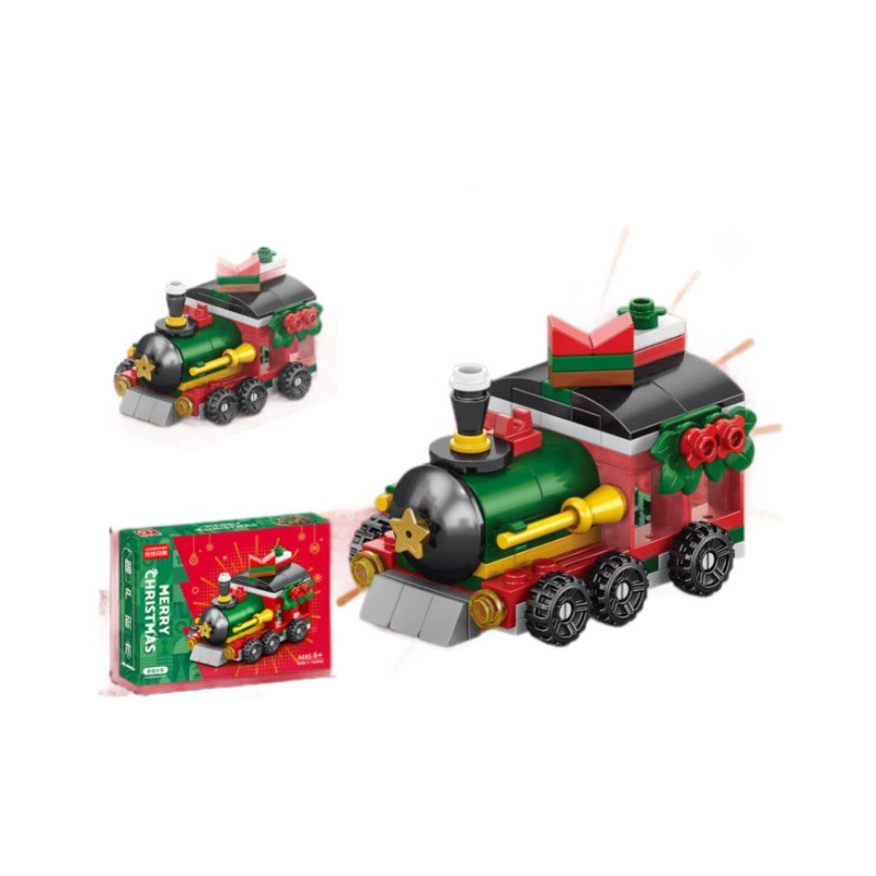 Lego, новогодний конструктор, умная игрушка, мелкие детали, подарок на день рождения, оптовая продажа