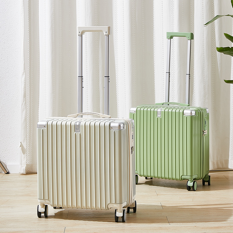 Cross-Border 20inch Customized High-End Luggage Suitcase 18inch Small Trolley Case with Silent Universal Wheels and Cup Holder Carry-On Suitcase Cross-Border 20inch Customized High-End Luggage Suitcase 18inch Small Trolley Case with Silent Universal Wheels and Cup Holder Carry-On Suitcase