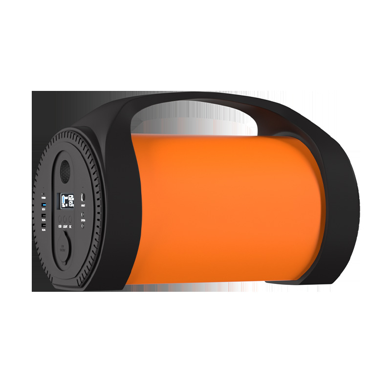 Ligero portátil 500W tambor de cintura fuente de alimentación de emergencia al aire libre alta potencia carga rápida batería de litio