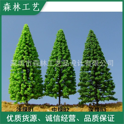 Модель дерева мох микро пейзаж фон закка мясистый цветочный горшок украшения ремесла кедр B3 темно-зеленый