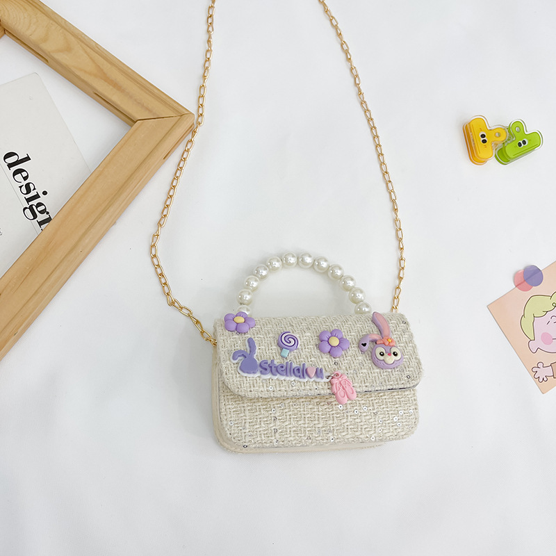 Bolsa de mensajero para niños hombro moda occidental princesa estilo coreano niña linda bebé 2022 nuevo bolso monedero