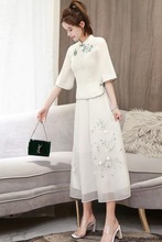 单件/套装 春夏复古改良版旗袍唐装少女汉服民国中国风连衣裙