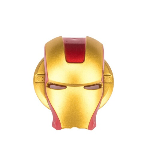 Iron Car Man one-button start protective cover modified into decorative parts Motorcycle ignition key ring decorative cover universal