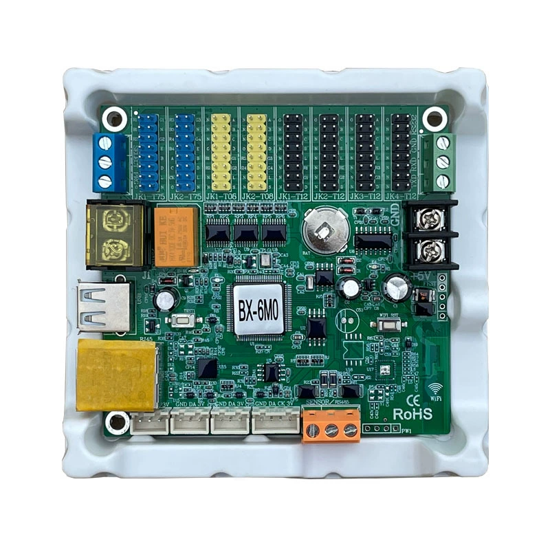 Yangbang BX-6M0 network port U disk RS485 motherboard rolling the full color LED display control card wifi