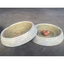 鸡生蛋窝草编孵化抱窝鸡窝下蛋家用防侧翻鸡窝织母鸡蛋窝家用直销