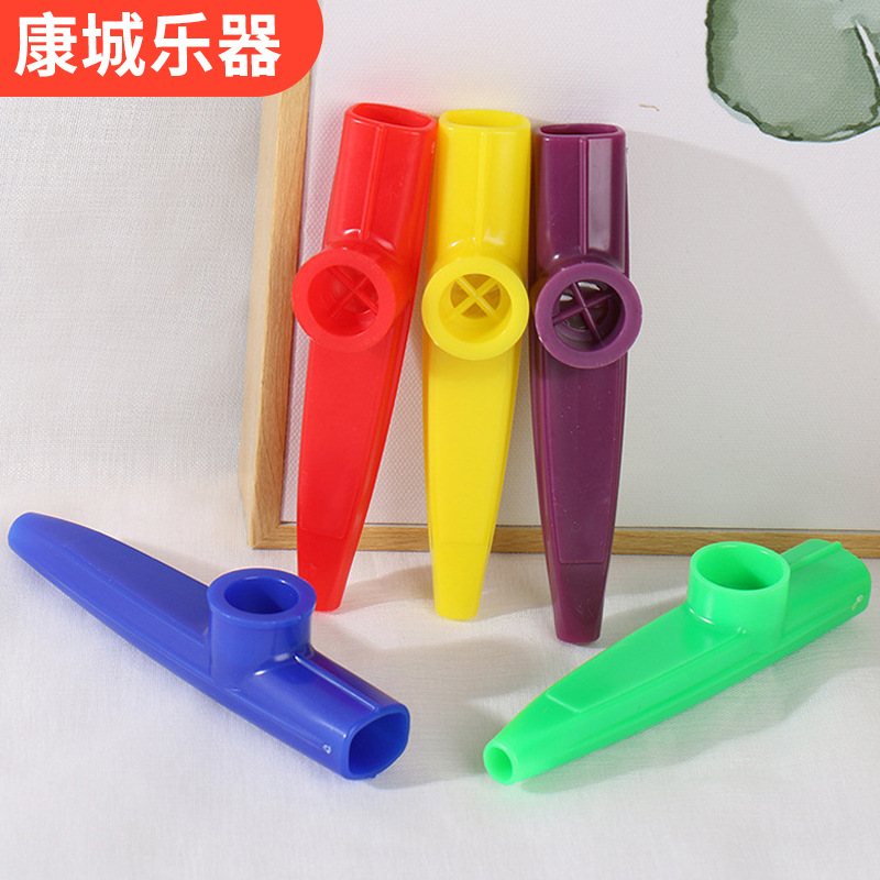 Flauta de plástico Orff material didáctico instrumento de percusión infantil kindergarten jugando material didáctico plástico kazudi