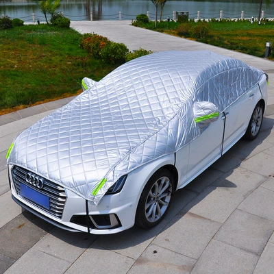 Car snow shield, Cross-border popular car cover half-cover