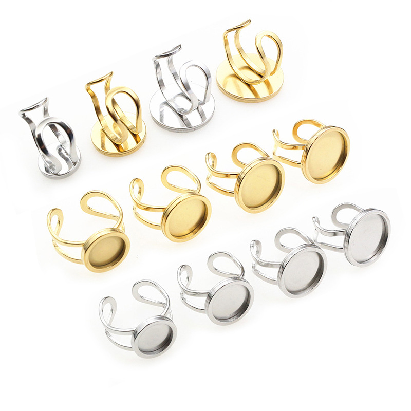 Golden ring stainless steel