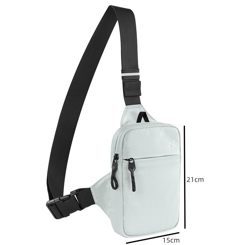 Bolso de mensajero transfronterizo del hombro de los nuevos hombres mini bolso impermeable del pecho del teléfono móvil bolso de la cintura de las mujeres del bolso de la aptitud de los deportes al aire libre