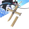 One Piece necklace Eagle Eye Cassal Seven Mito Hawk Koh Knife Night Sword Necklace Anime Peripherals