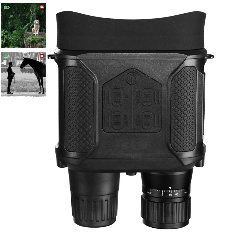 Новый инфракрасный бинокль с цифровым ночным видением высокой мощности высокой четкости NV400-B полностью черный телескоп ночного видения