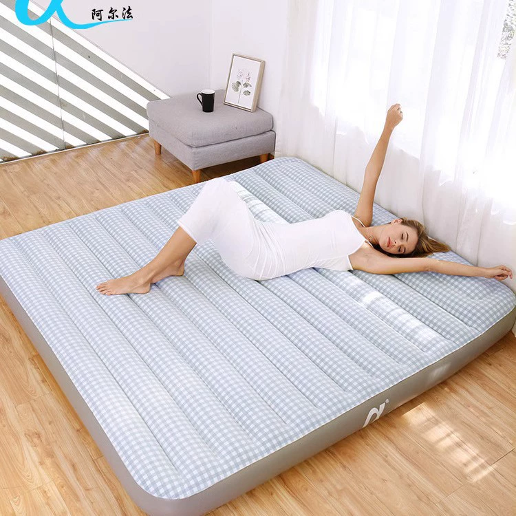 Открытый дикий кемпинг складной обеденный перерыв надувной матрас домашний двойной надувной матрас одноместный надувной кровать складной обеденный перерыв