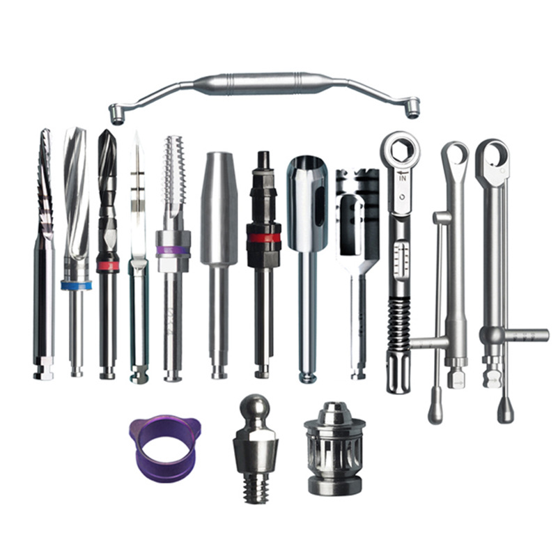 牙科种植修复工具盒 万能螺丝刀 手动扭力扳手齿科扳手种植牙板手