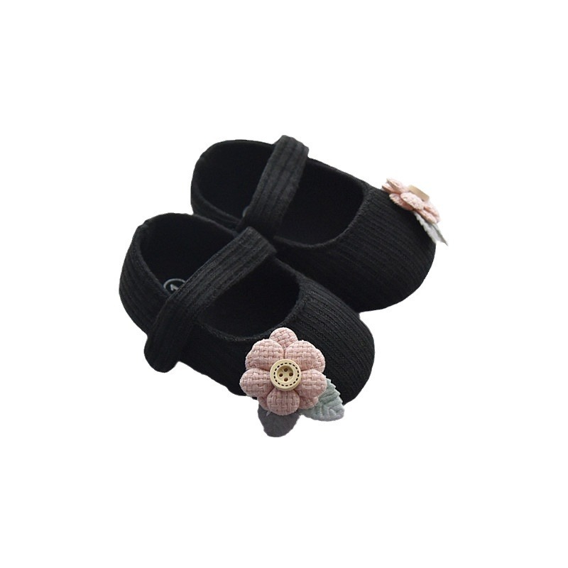 Venta al por mayor zapatos de bebé transfronterizos de fondo suave para niños primavera y otoño verano 3 zapatos de bebé de 0-1 años de edad zapatos de princesa femenina